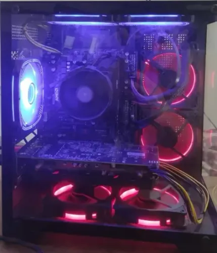 PC GAMER RYZEN 5 5500 + RX 580 8GB + 16gb ram