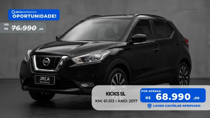 Nissan Kicks SL 1.6 16V Flexstar 5P Aut. 2017