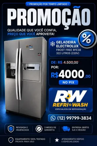 Side by side SS72X Electrolux Frost Free