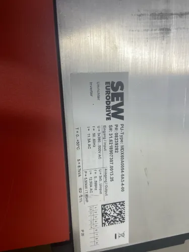 Inversor SEW MOVITRAC MV07B