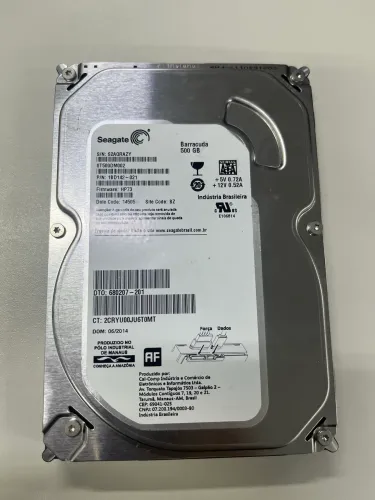 HD SEAGATE BARRACUDA 500GB