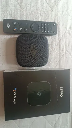 Aparelho Mídia Player 4K Wi-Fi Modelo S3 Pro - Na Caixa