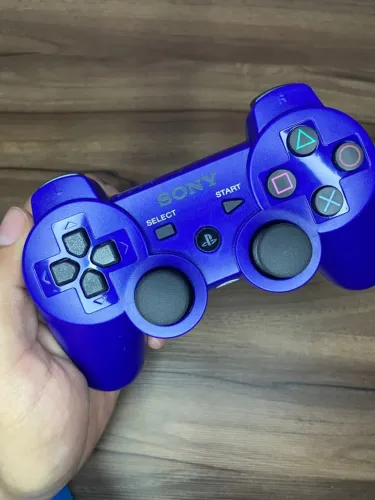 Controle Sem Fio Ps3 Sony azul