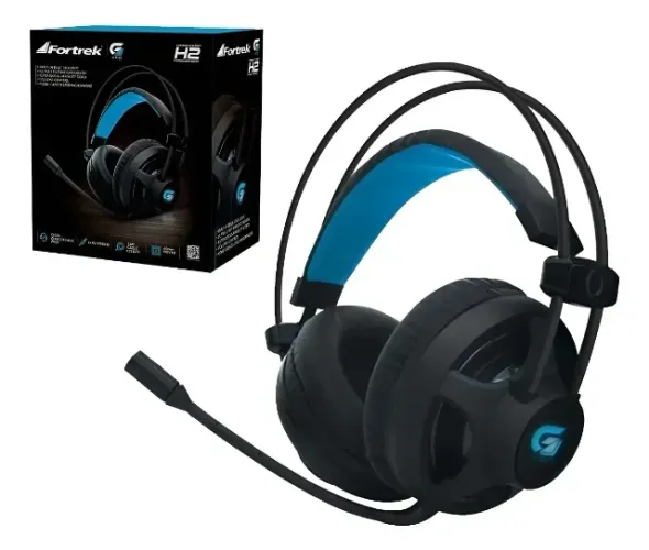 FONE HEADSET GAMER H2 PRO FORTREK - LOJA DADO DIGITAL