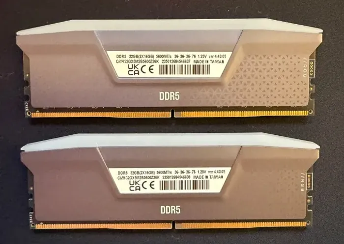 MEMÓRIA RAM 16GB DDR5 5600MHZ CL36