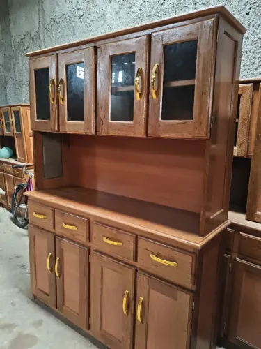 Armário de cozinha 4 portas novo madeira angelim 