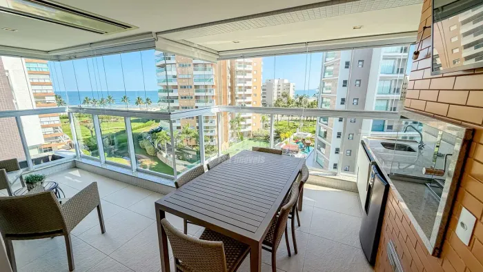Apartamento à Venda Riviera 4 Suítes Vista Mar