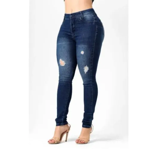 Calça Jeans com Lycra