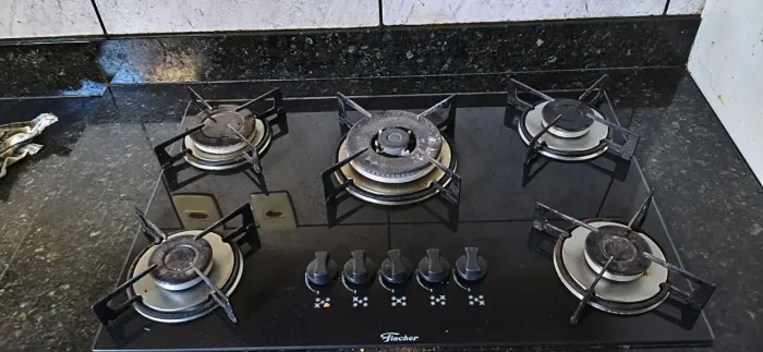 Fogão Fischer 5 Bocas cooktop