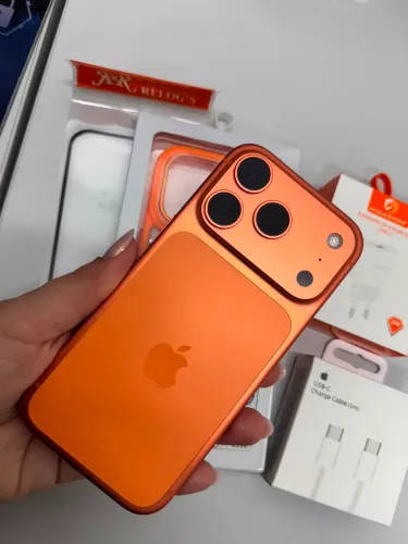 iPhone 17 Pro Laranja - 255GB - 100% bateria