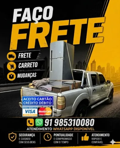 Frete disponível Castanhal e Belém 
