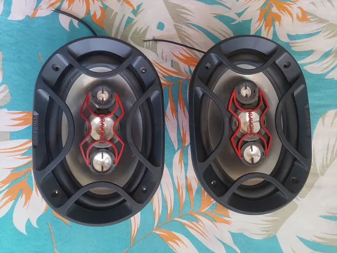 Par de auto falante 6x9 Bravox