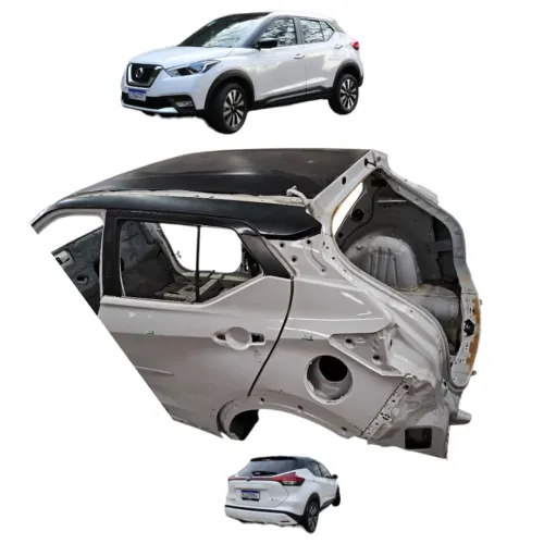 Traseira Com Teto Nissan Kicks 2015 Ao 2022 Branca