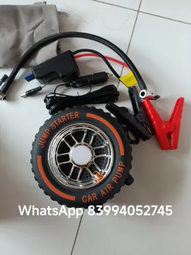 Auxiliar de partida e compressor de ar automotivo 