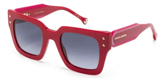 Óculos De Sol Carolina Herrera Feminino Quadrado Vermelho