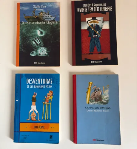 Livros Diversos Autores: Stella Car; Judy Blume e Carlos Queiroz Telles