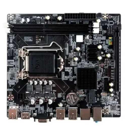 Placa Mãe LGA 1150 H81M DDR3 até 16gb 1600MHz 4°/5° Ger. HDMI/VGA l GT