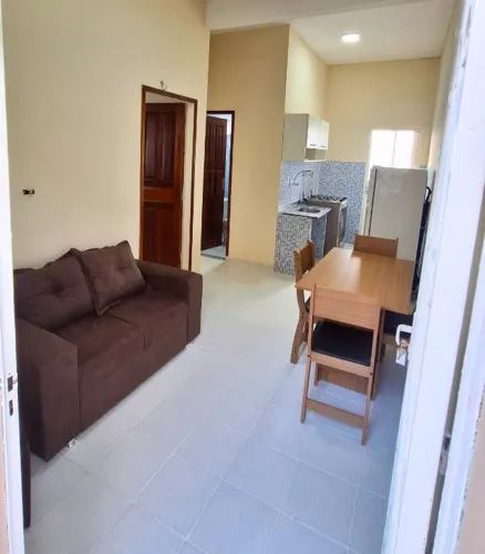 Apto fino acabamento mobiliado com 2 quartos, incluso água no Parque Dez