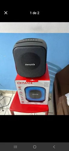 CAIXA DE SOM AIWA