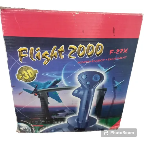 Joystick Gênios fight 2000 F22X 3D na caixa original funcionando perfeitamente.