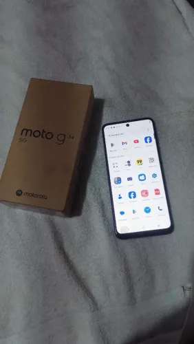 Celular Motorola g34 na caixa