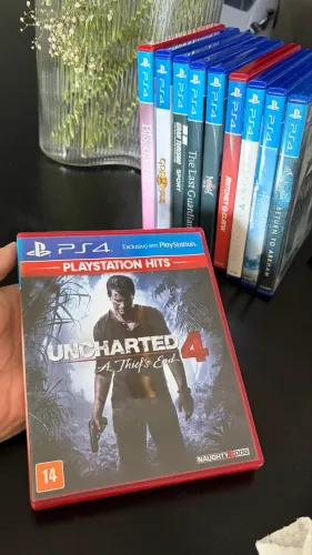 Uncharted 4 - Edição PlayStation Hits - jogo PS4 e PS5