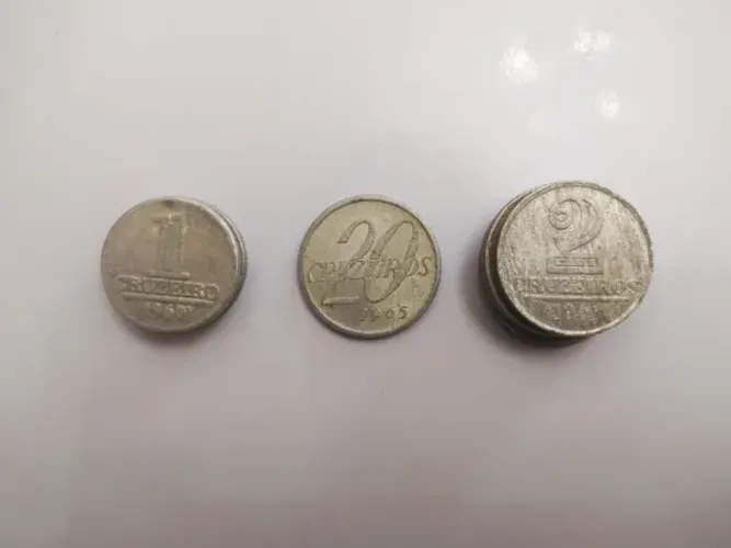 Conjunto de Moedas Cruzeiro