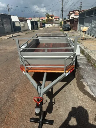Vendo - Reboque de Carga Aberto - Novo, Emplacado no DF