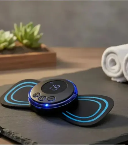 Mini massageandor elétrico portátil