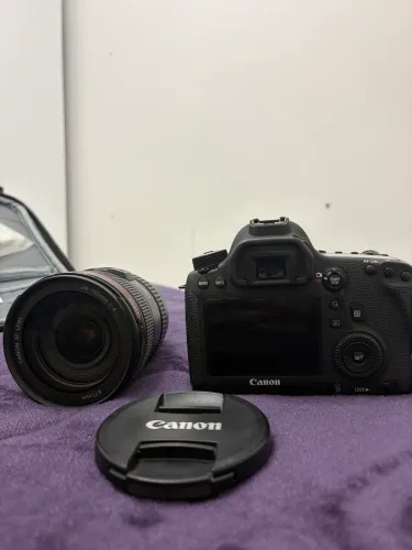 Canon EOS 6D Full Frame + Lentes Canon 24-105mm L e 50mm f/1.4 USM