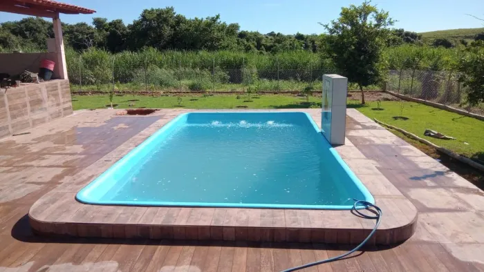 Piscina 8 mts PROMOÇÃO IMPERDÍVEL e brinde 
