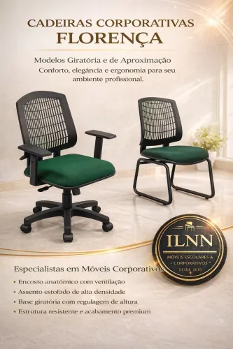 Cadeira Giratória Escritório 