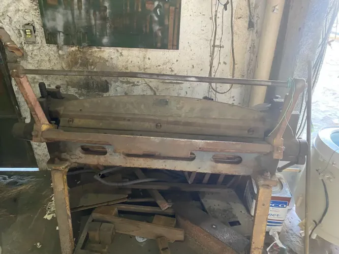 Viradeira de chapa de 1 Metro