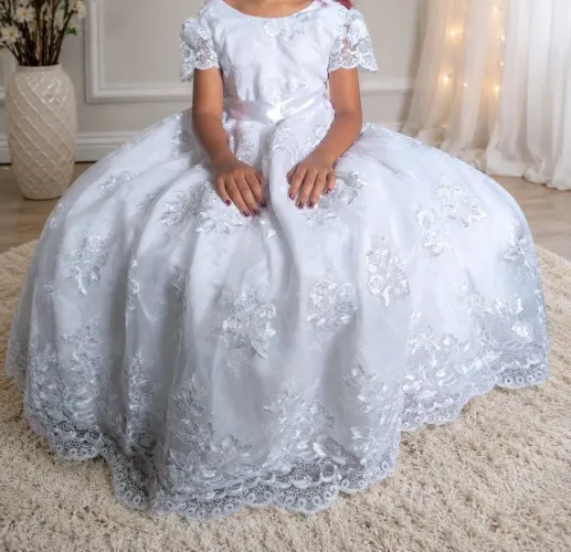 Vestido daminha / noivinha