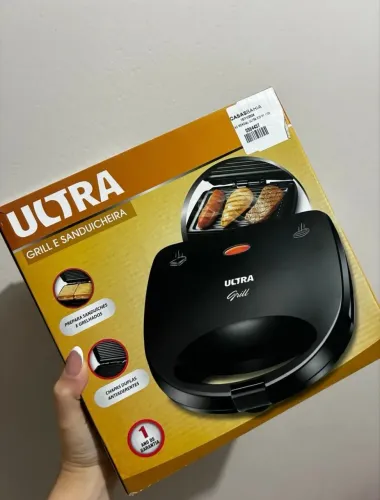 Sanduicheira Grill Ultra