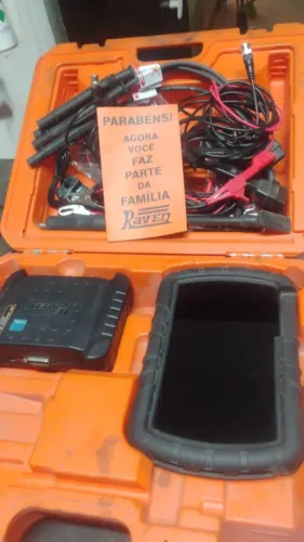 Scaner automotiva Raven completo com osciloscópio e tablet