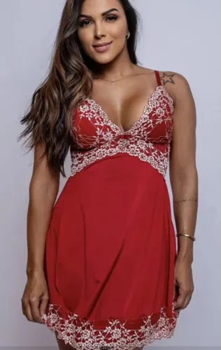 Camisola luxo com calcinha  - últimas peças