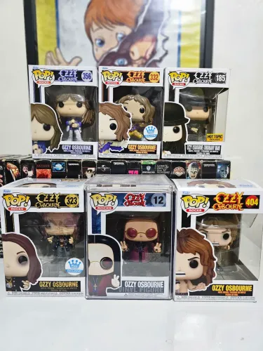 Lote Funko Pop Ozzy Osbourne