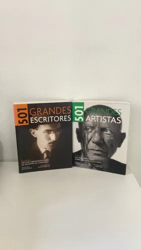 Livros 501 Grandes Artistas e Grandes Escritores