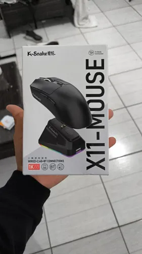 Mouse X11 K-Snake Tri-Mode Base Car. PRETO NOVO