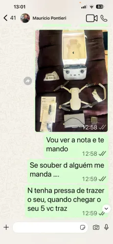 Drone Mine 2 SE combo em estado d novo
