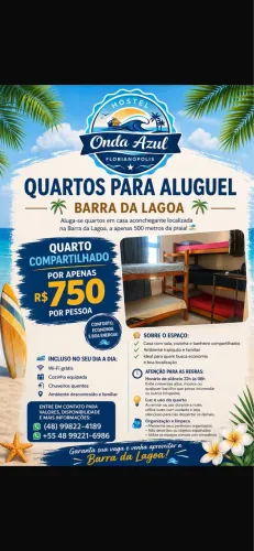 Aluguel de quarto compartilhado Barra da lagoa