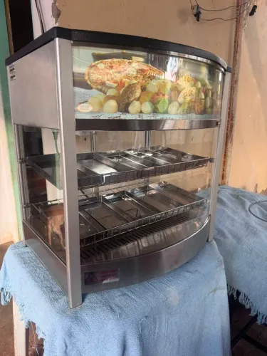Estufa vapor industrial com 10 bandejas super mega conservada toppp mesmo