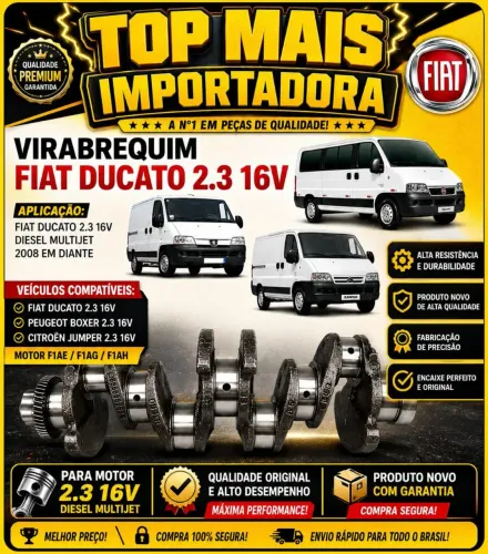 VIRABREQUIM FIAT DUCATO 2.3 16V 