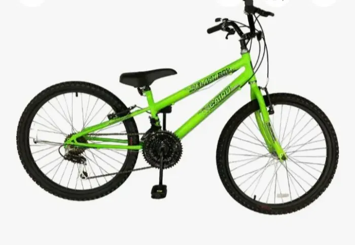 Bicicleta Verde Neon