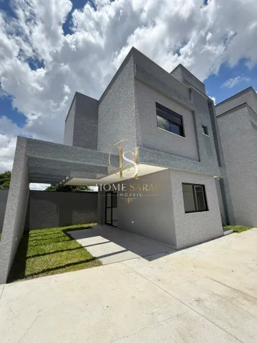 Sobrado novo à venda 120m² com 3 quartos no bairro Uberaba em Curitiba
