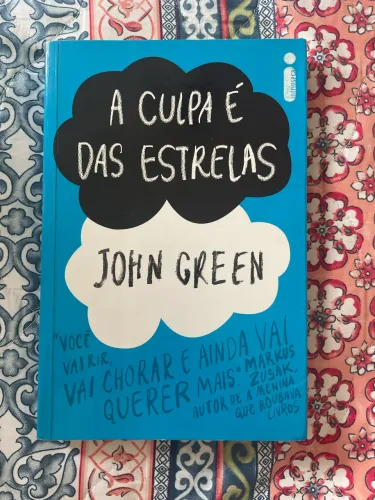 LIVRO A CULPA É DAS ESTRELAS - JOHN GREEN