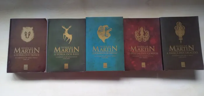 A crônicas de gelo e fogo coleção completa