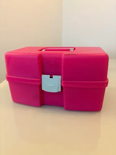 Maleta organizadora rosa 