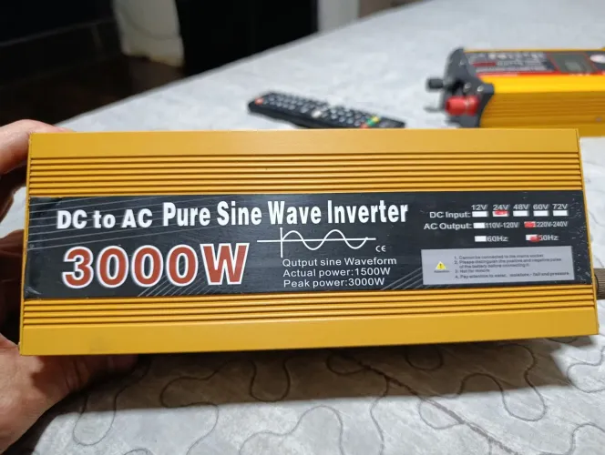 inversor solar 3000 vatts 24v 220 volts